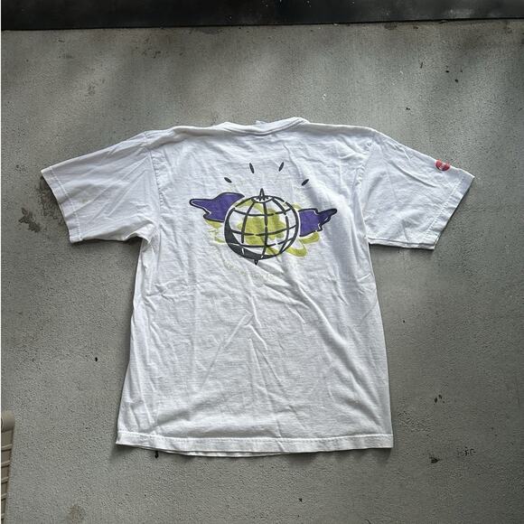Vintage 90s AT&T Universal MasterCard Promo T-Shirt Phone Credit Card Men’s XL - Picture 1 of 3